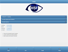 Tablet Screenshot of hsisecurity.com